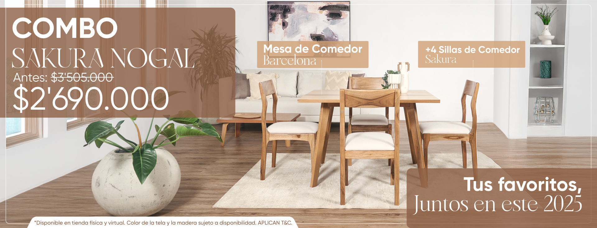 Combo Comedor Sakura